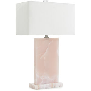Aphrodite 31 inch 150.00 watt Brushed Nickel Table Lamp Portable Light