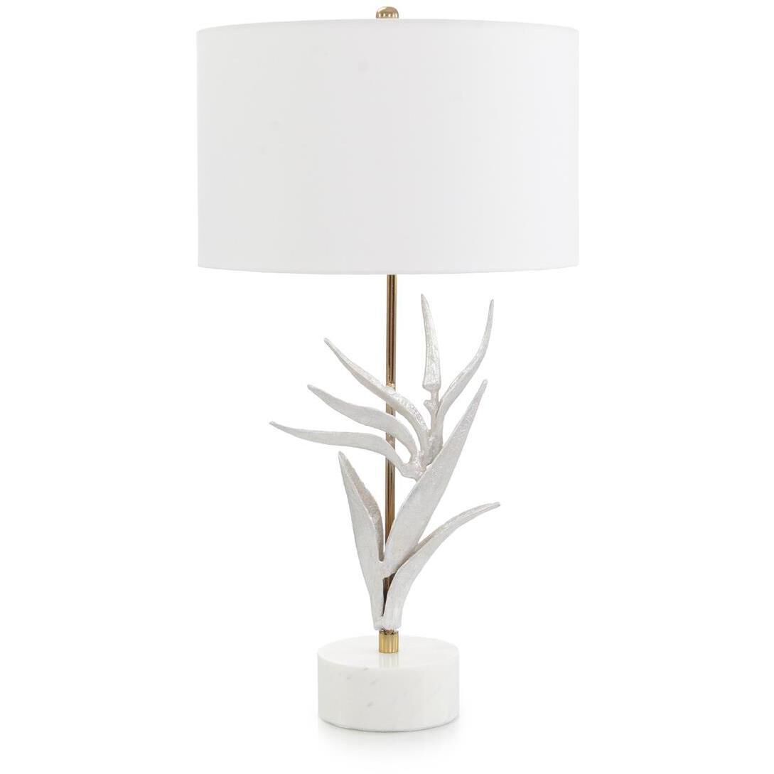 Birds of Paradise 34.25 inch 150.00 watt Pearlized Table Lamp Portable Light