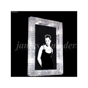 Eclipse Fashion 10 Light 22 inch Silver Crystal Chandelier Ceiling Light