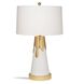 Melted 28 inch 150.00 watt Powdered Table Lamp Portable Light