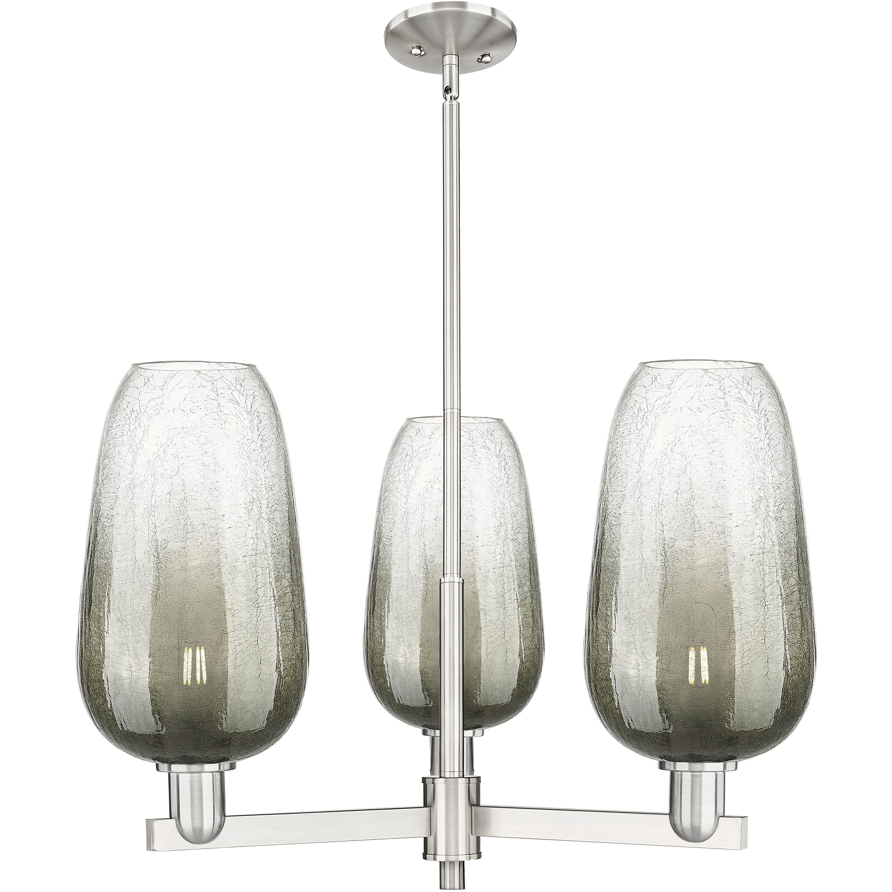 Brookhaven Flute 3 Light 17.63 inch Chandelier