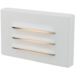 Tyler 12 4 watt White Step and Wall Lighting in 2700K, WAC Landscape