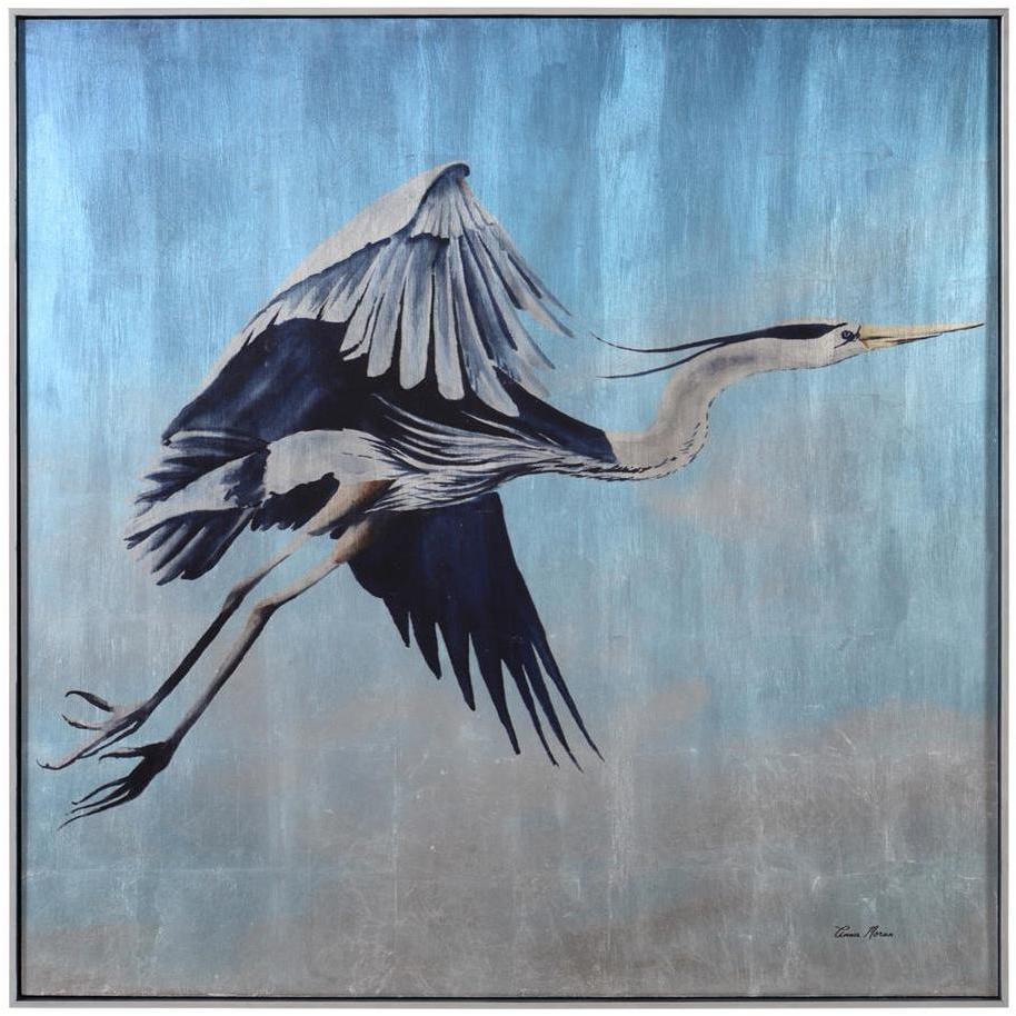 Annie Moran's Soaring Blue Wall Decor, Animal