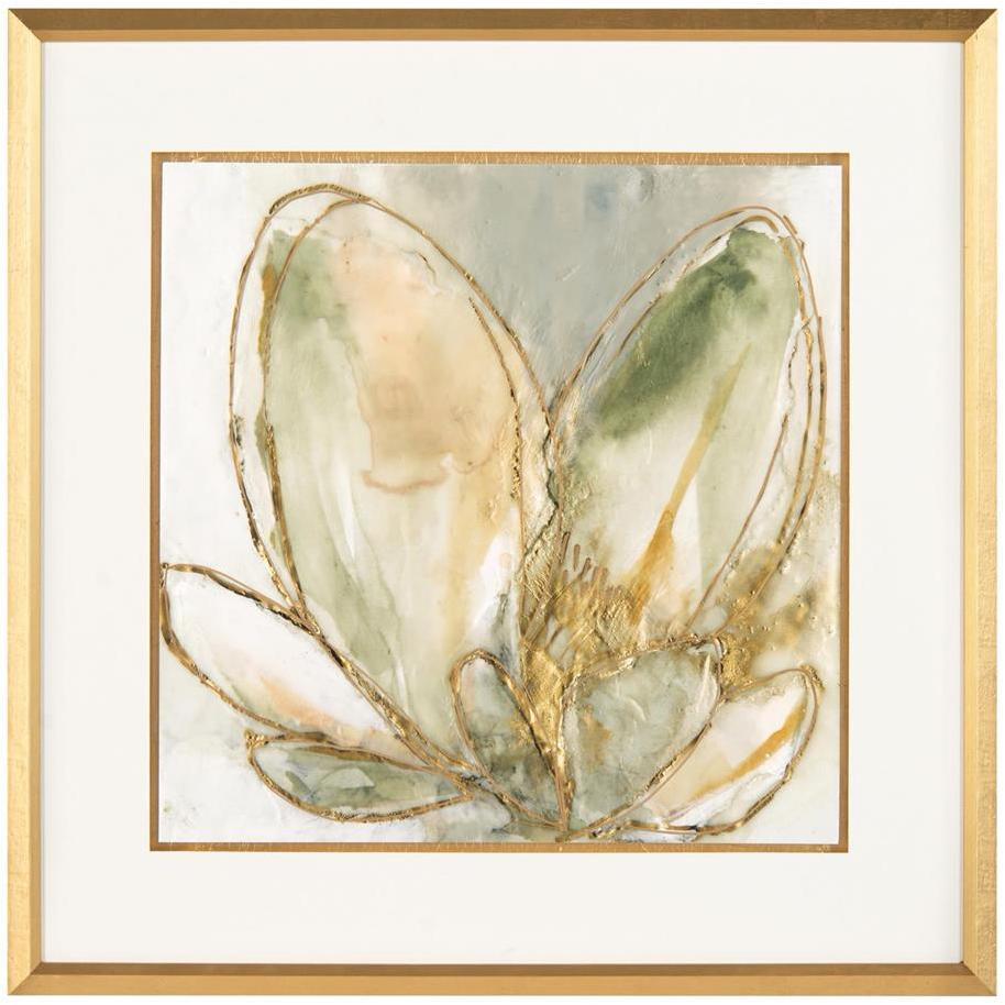 Blooming Gold I Giclees