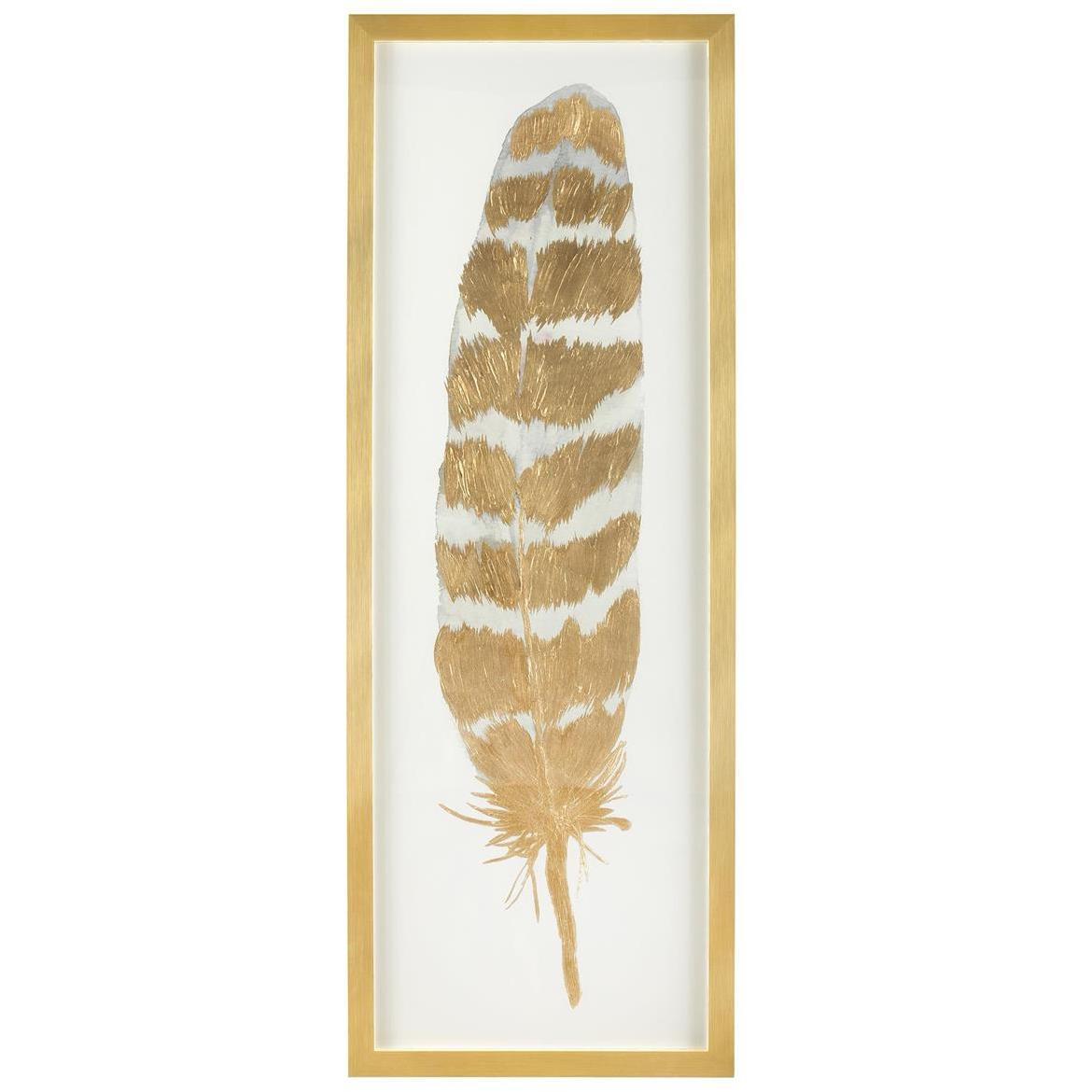 Sandra Jacobs' Feather Drift 62.75 X 22.75 inch Giclee