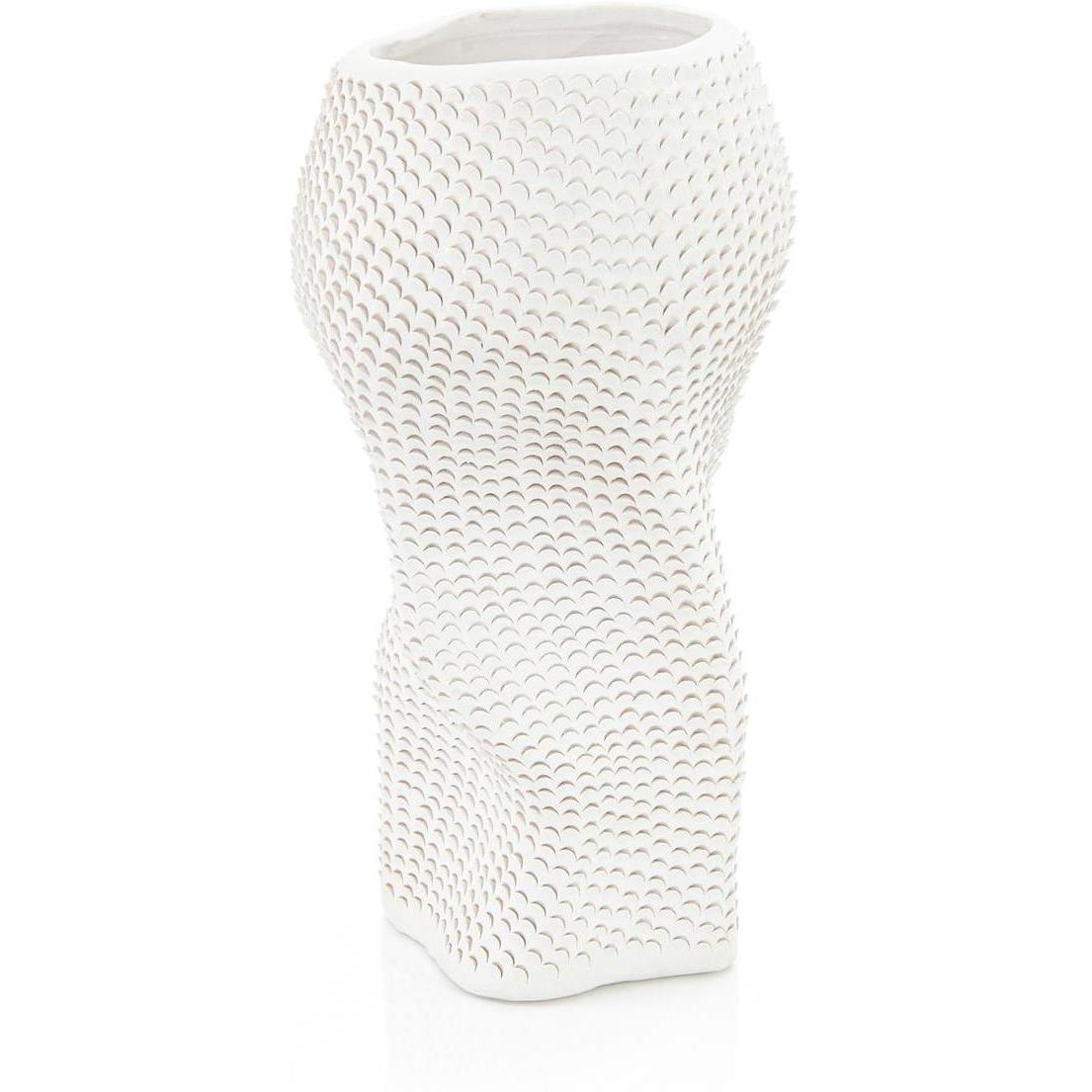 Giardenia White Porcelain I 18 X 1 inch Vase