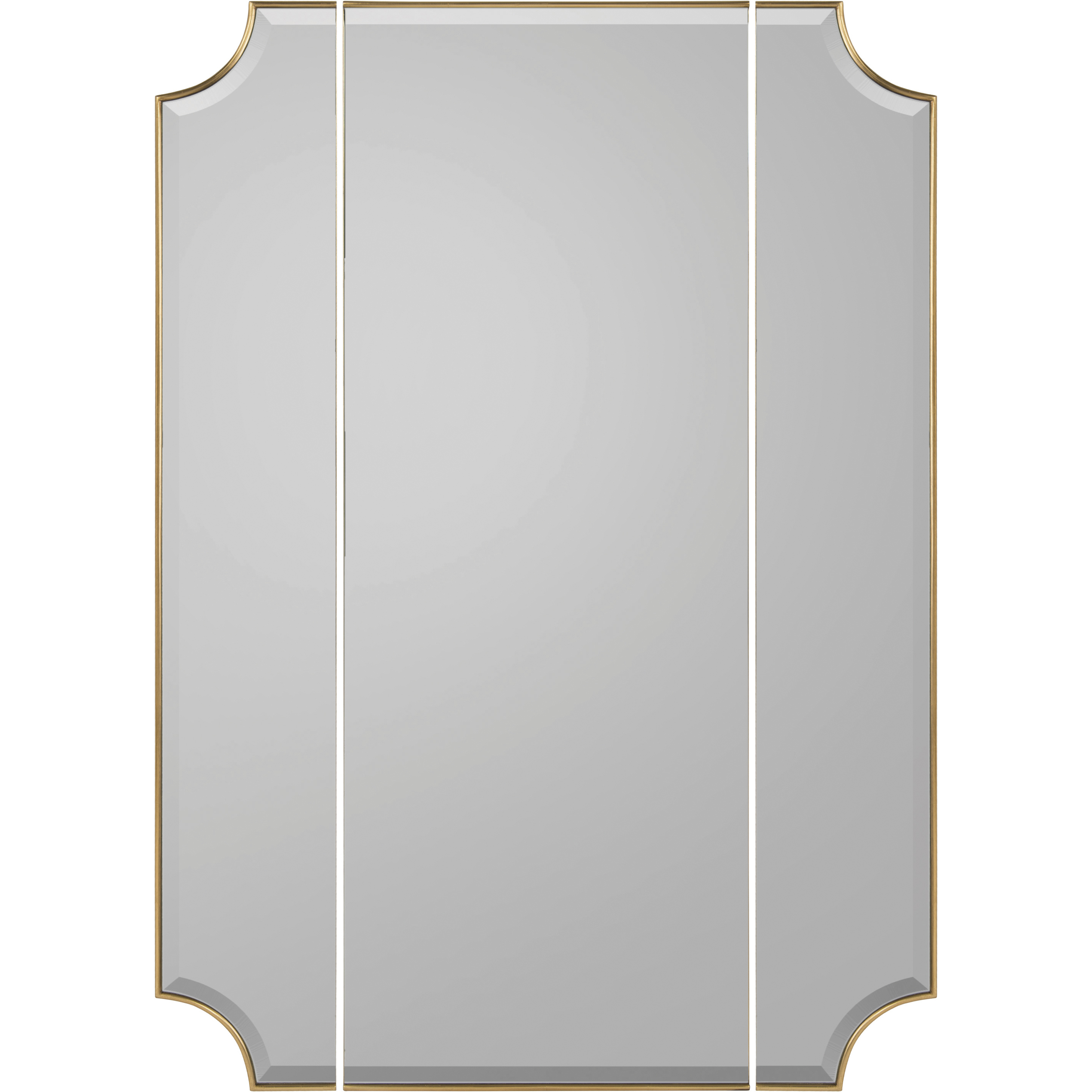 Moulin Triptych Wall Mirror