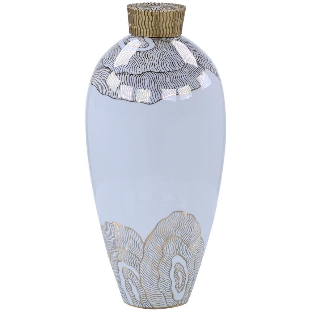 John-Richard Mithran 16.5 X 8 inch Vase, Large JRA-15621 - Open Box