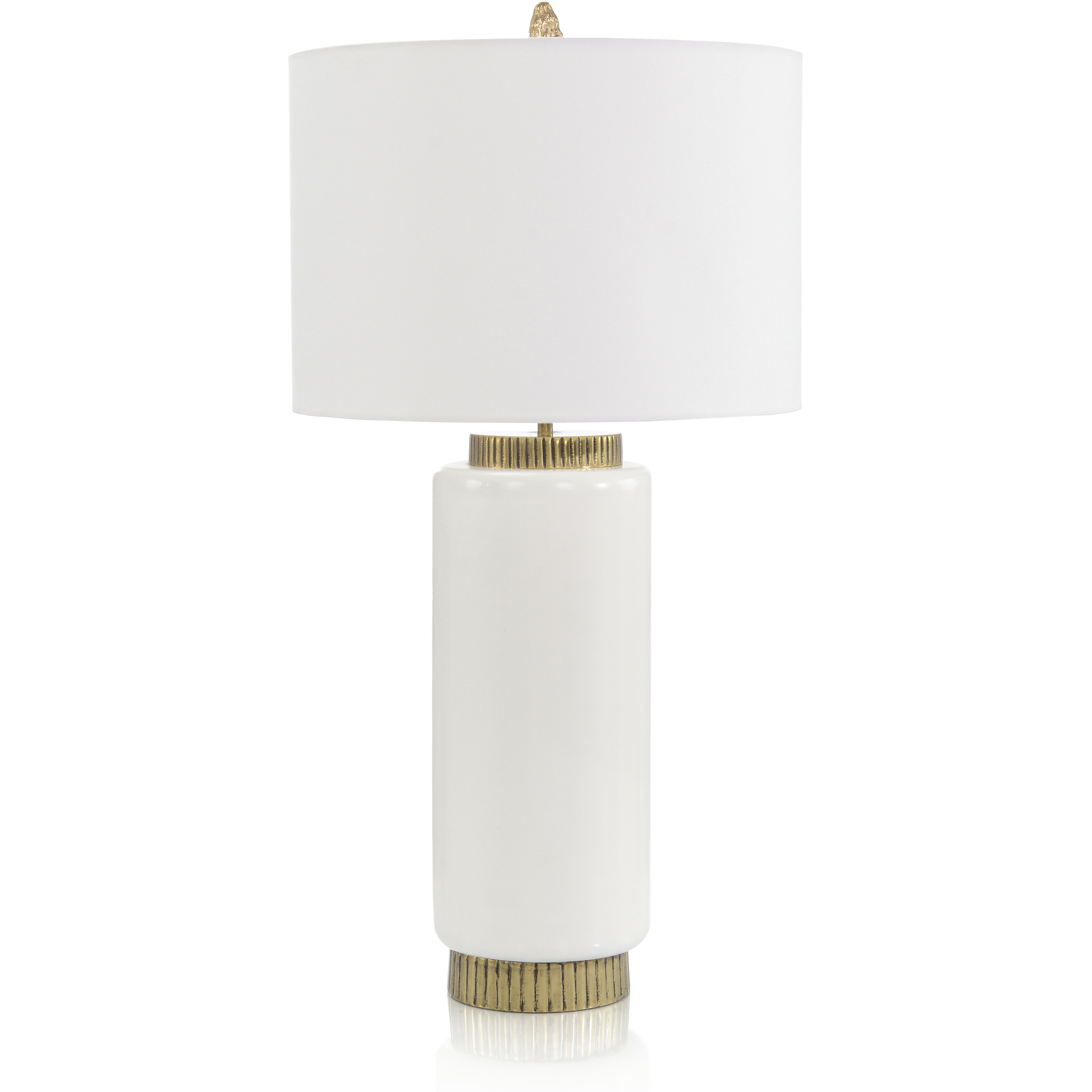 John-Richard Paloma 24 inch 150.00 watt Powdered Enamel Table Lamp Portable Light JRL-10879 - Open Box