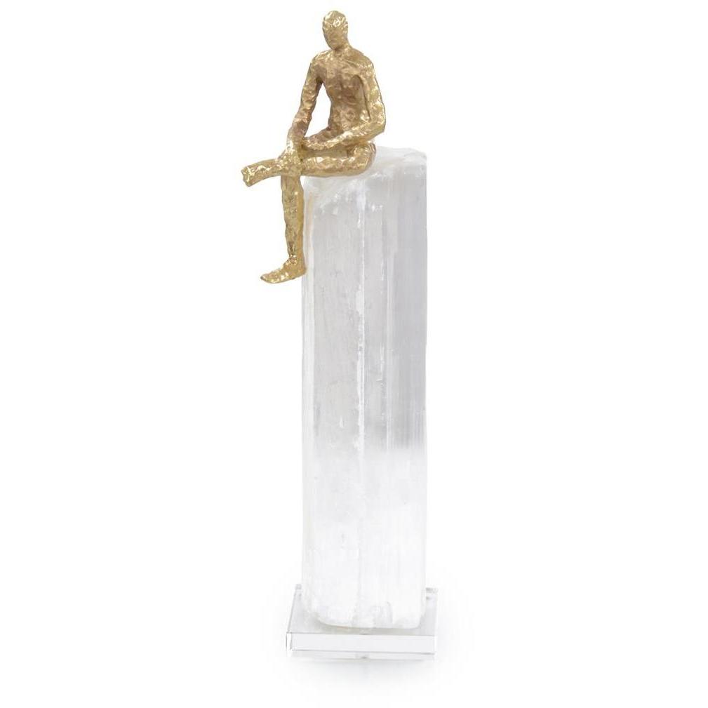 Taking a Break II 19 X 5 inch Sculpture