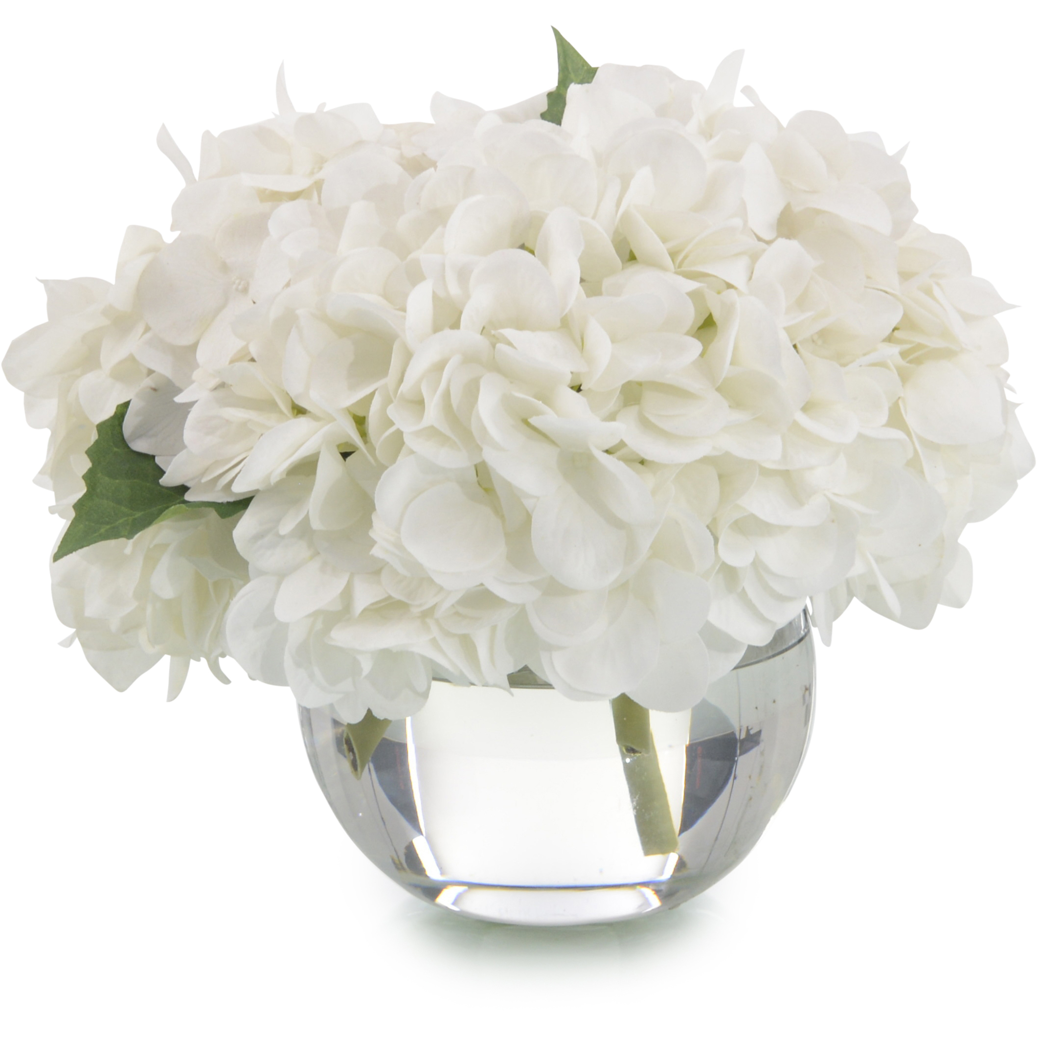 Leah White Decorative Flowers
