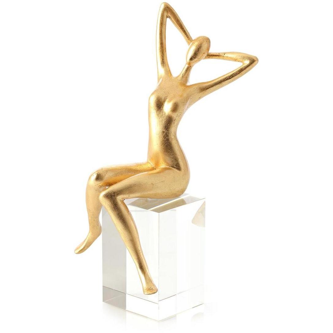 Seated Pose 15 X 8 inch Sculpture, I