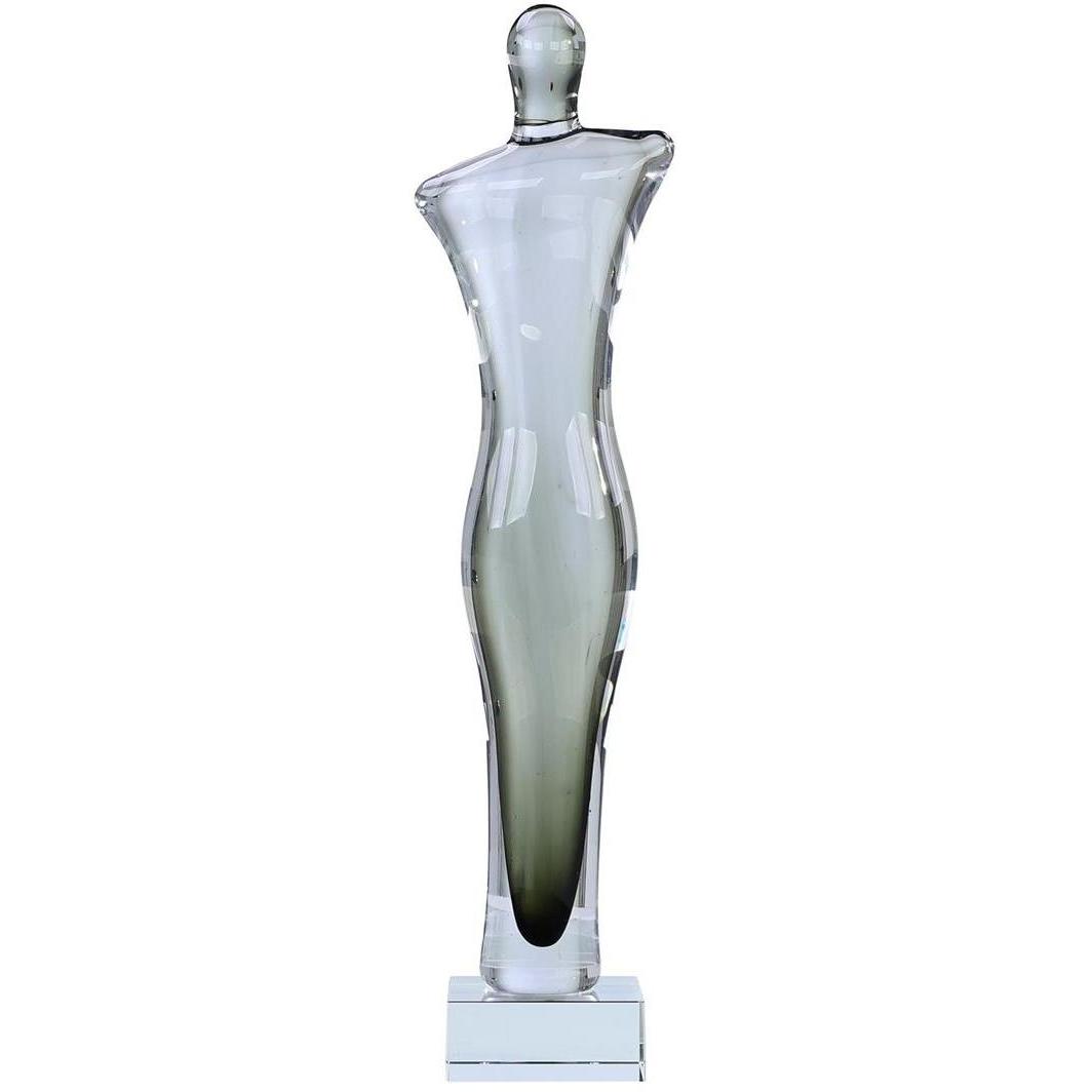 Glass Silhouette 22 X 5.5 inch Sculpture, Small