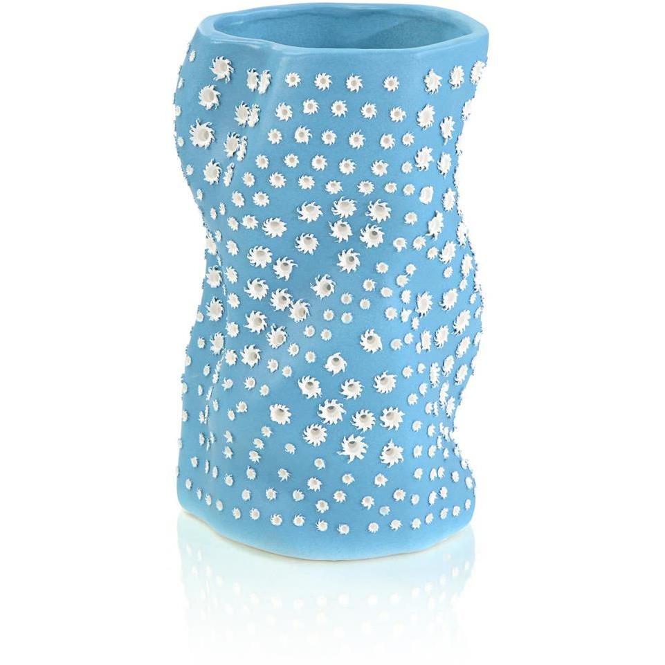 Porcelain 12 X 7 inch Vase
