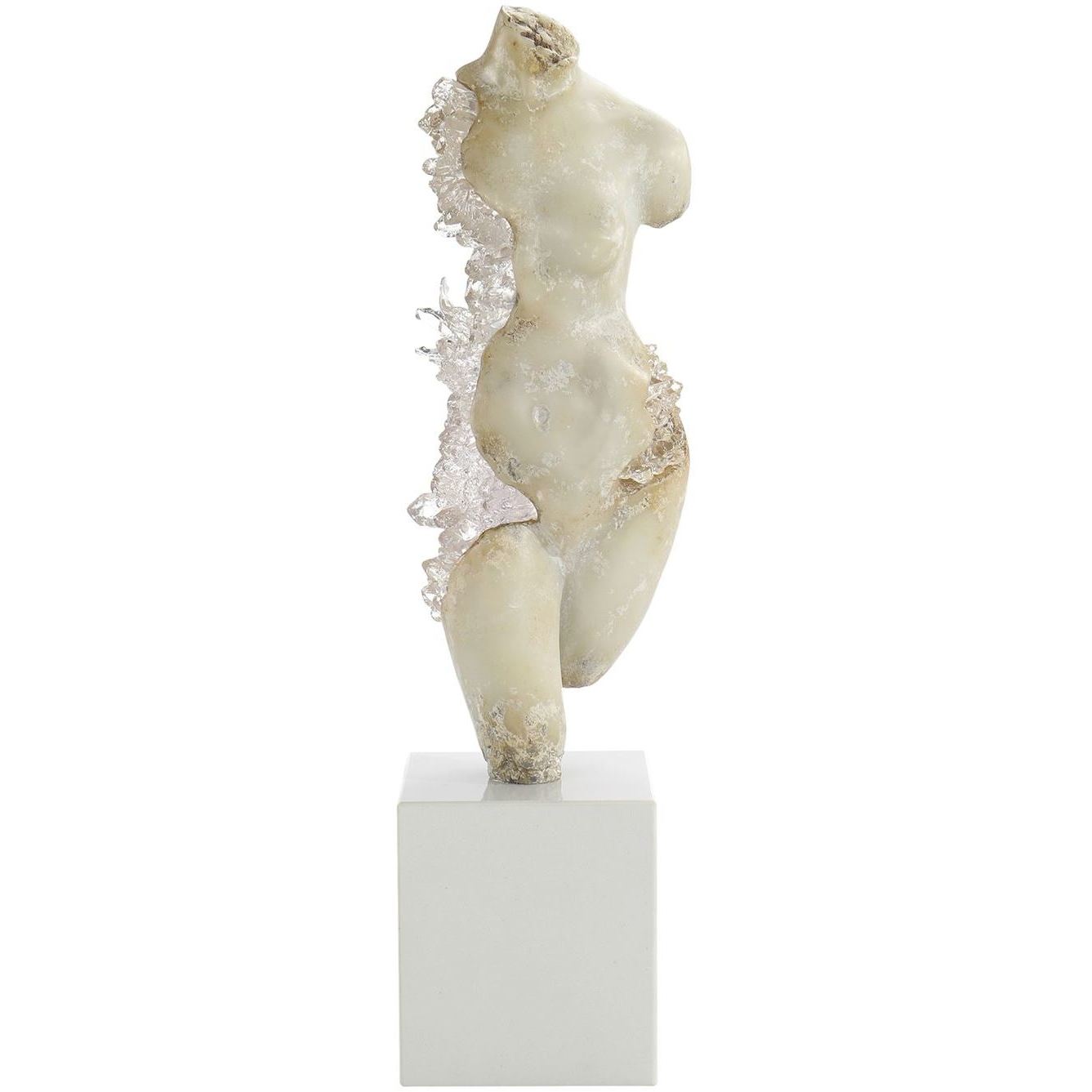 Crystal Maiden 26.5 X 7 inch Sculpture