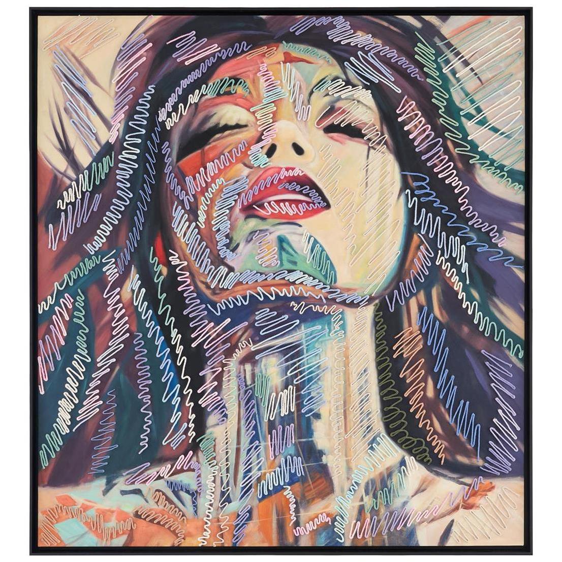Tony Fey's Eyes Closed, Soul Open Oils And Original Art
