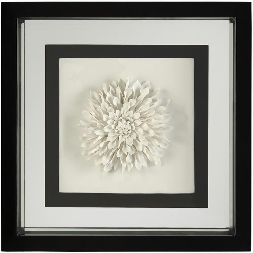 Porcelain Flower III Black and White Giclees, Floral