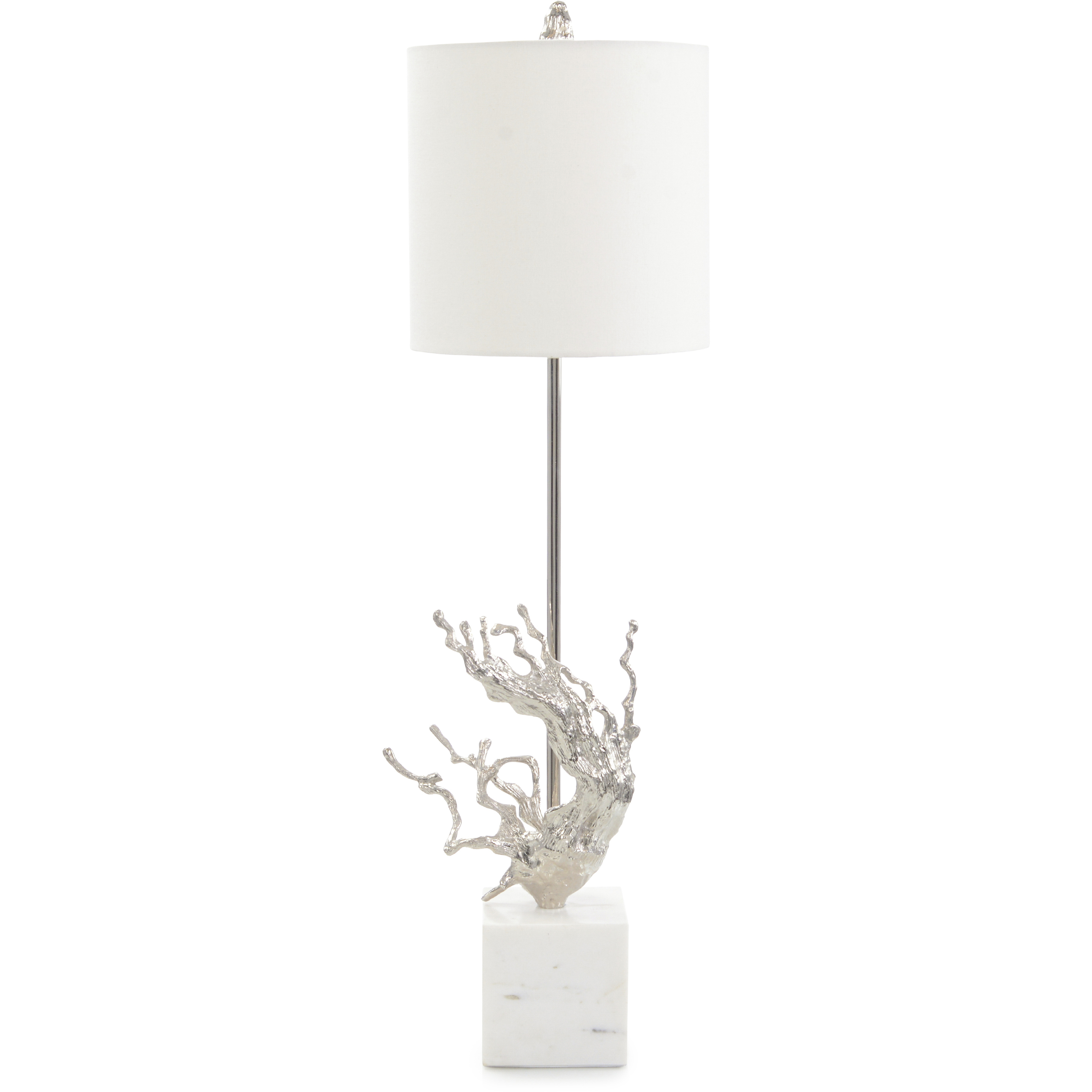 Emanation 36 inch 150.00 watt Nickel Table Lamp Portable Light