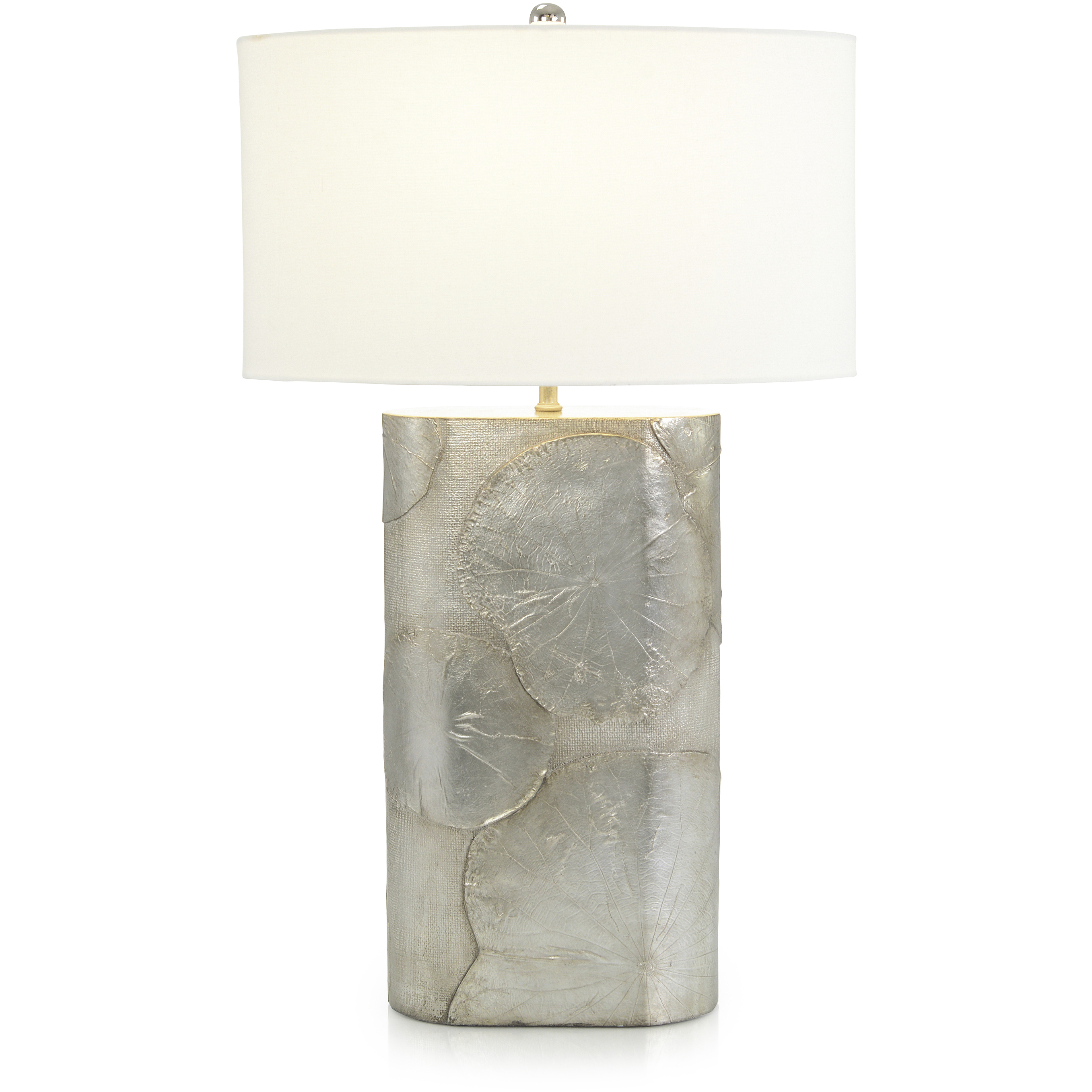 Leah Silver Table Lamp Portable Light