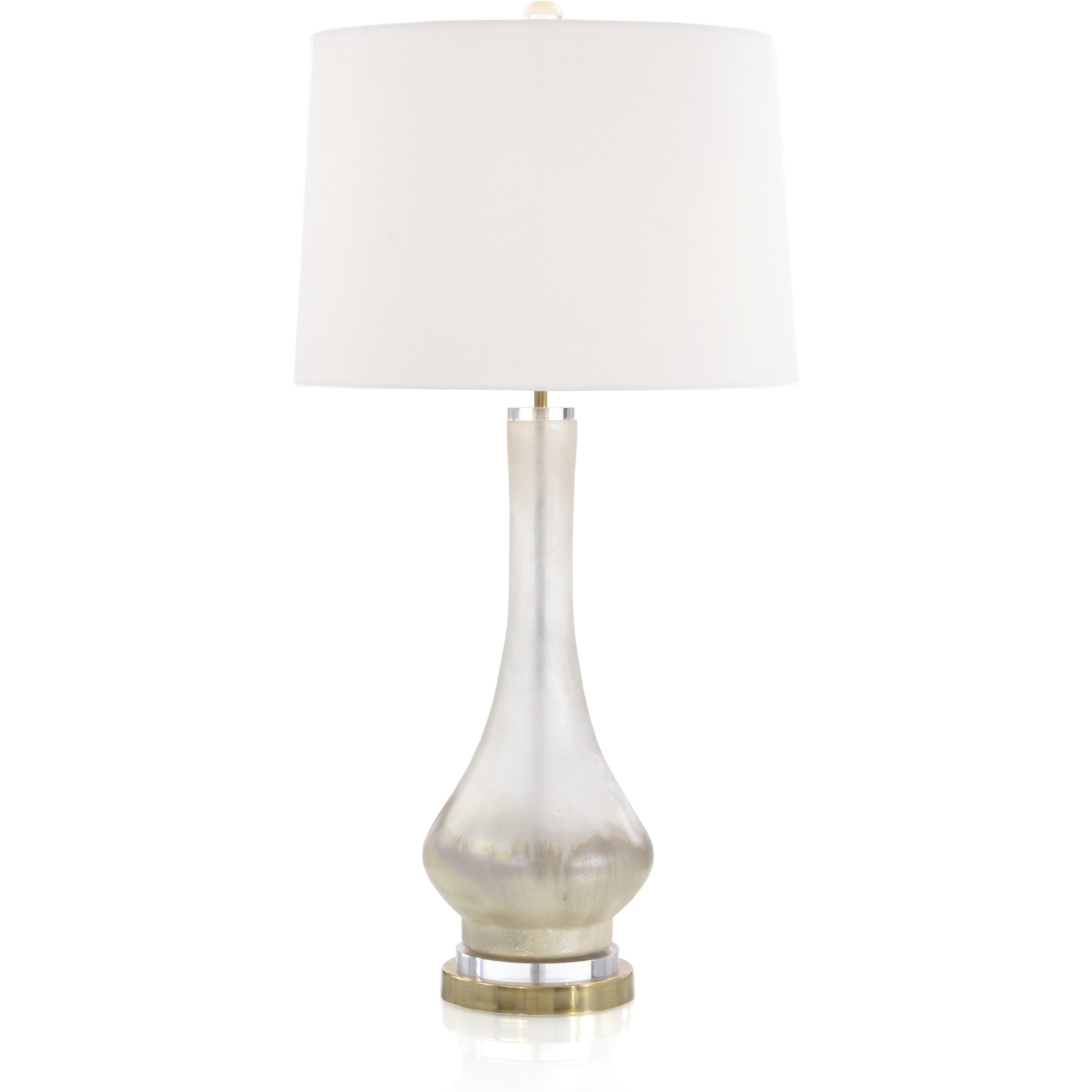 Leah White Table Lamp Portable Light
